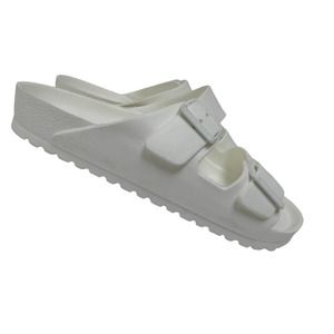 BIRKENSTOCK WHITE ARIZONA ESSENTIALS WOMEN'S SANDALS sz 5 (as is)